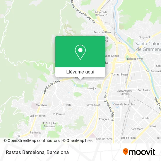 Mapa Rastas Barcelona