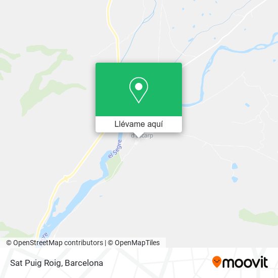Mapa Sat Puig Roig