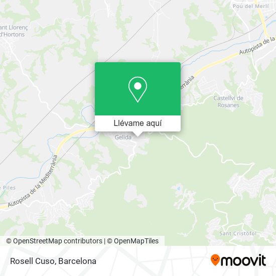 Mapa Rosell Cuso