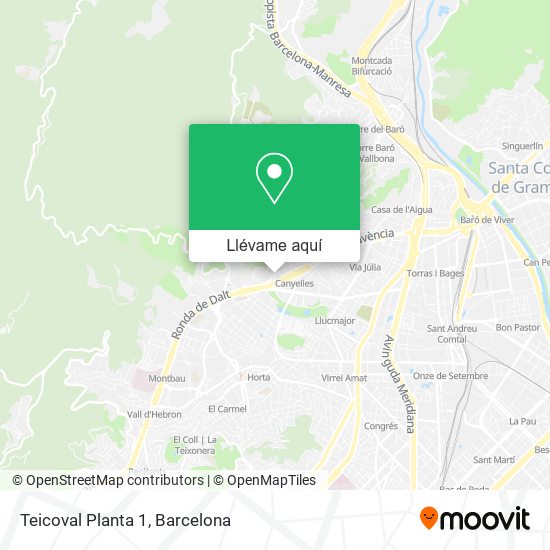 Mapa Teicoval Planta 1