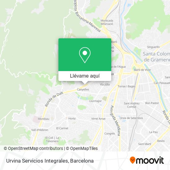 Mapa Urvina Servicios Integrales