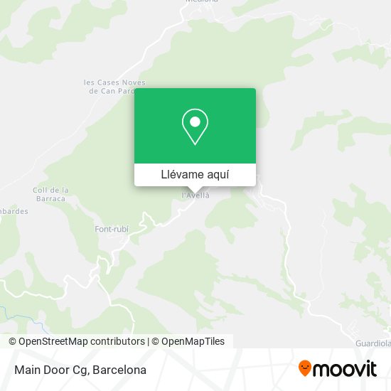 Mapa Main Door Cg