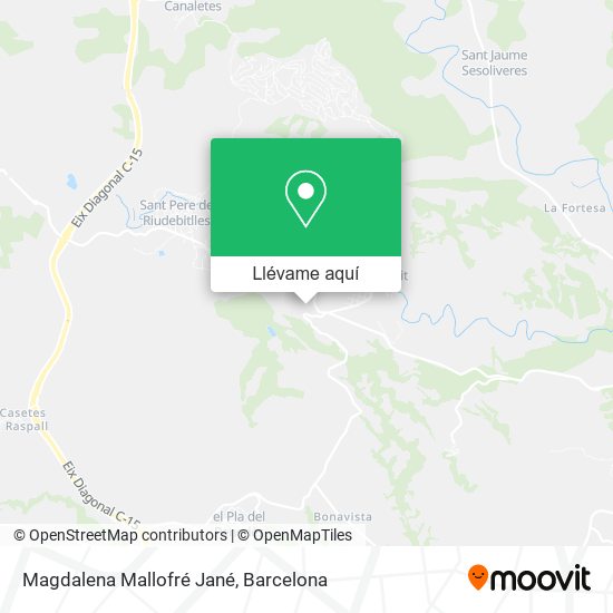Mapa Magdalena Mallofré Jané