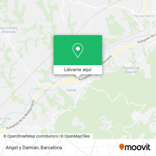 Mapa Angel y Damián