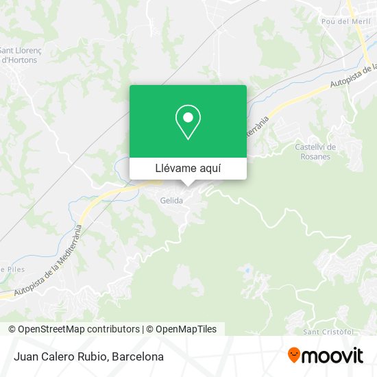 Mapa Juan Calero Rubio