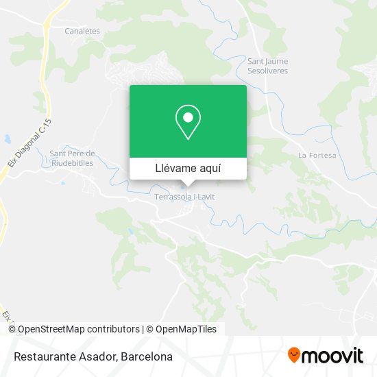 Mapa Restaurante Asador