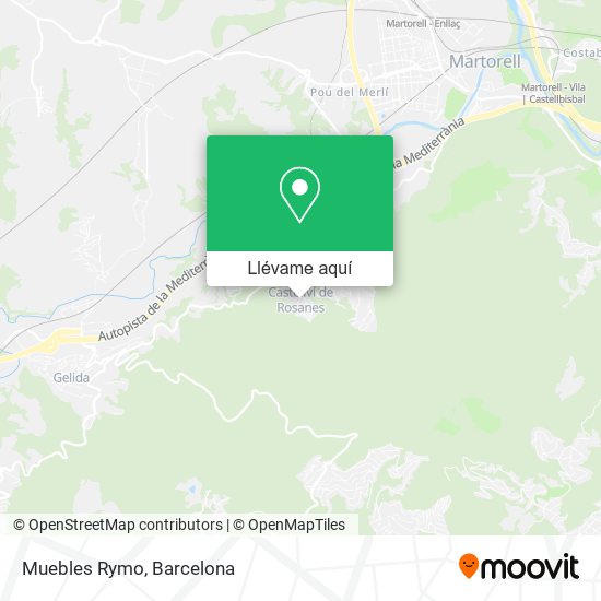 Mapa Muebles Rymo