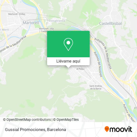 Mapa Gussial Promociones