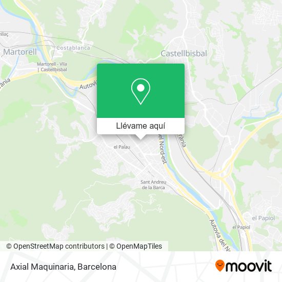 Mapa Axial Maquinaria