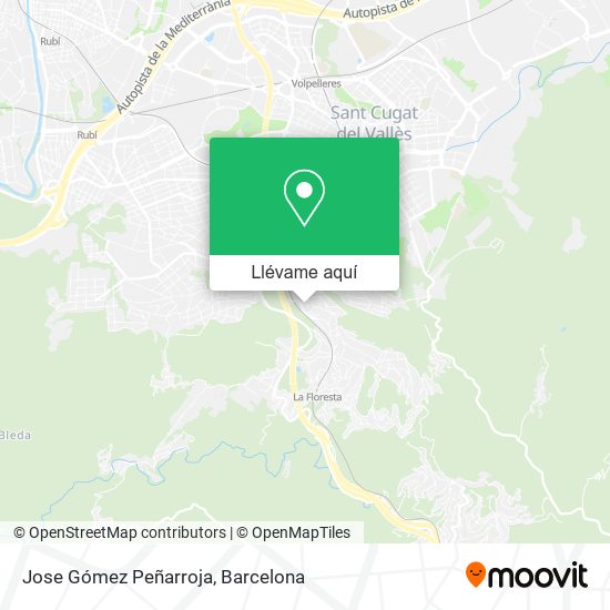 Mapa Jose Gómez Peñarroja