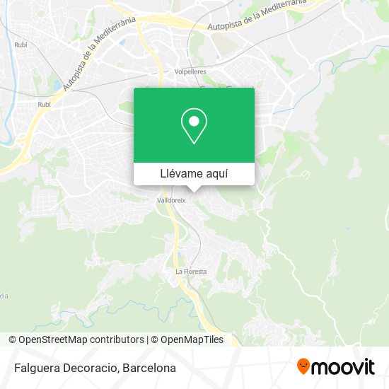 Mapa Falguera Decoracio