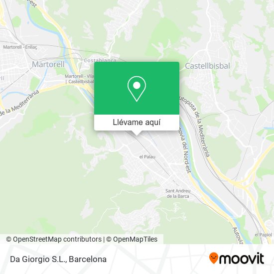 Mapa Da Giorgio S.L.