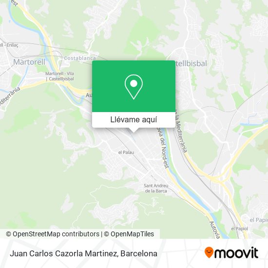 Mapa Juan Carlos Cazorla Martinez