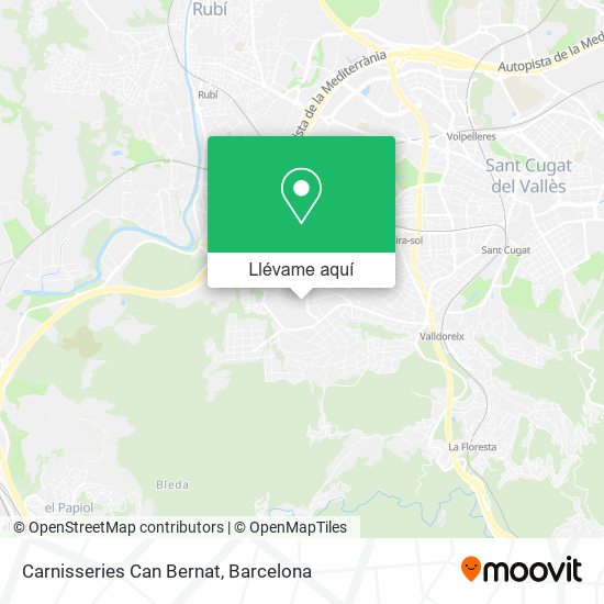 Mapa Carnisseries Can Bernat