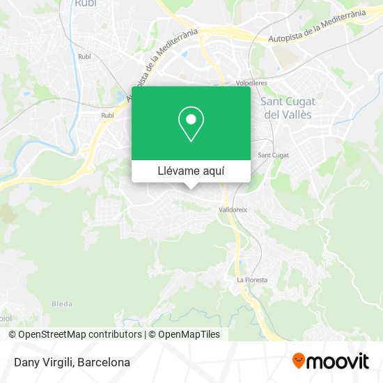 Mapa Dany Virgili