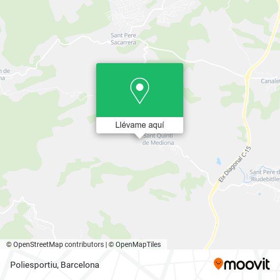 Mapa Poliesportiu