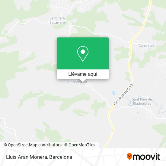 Mapa Lluis Aran Monera