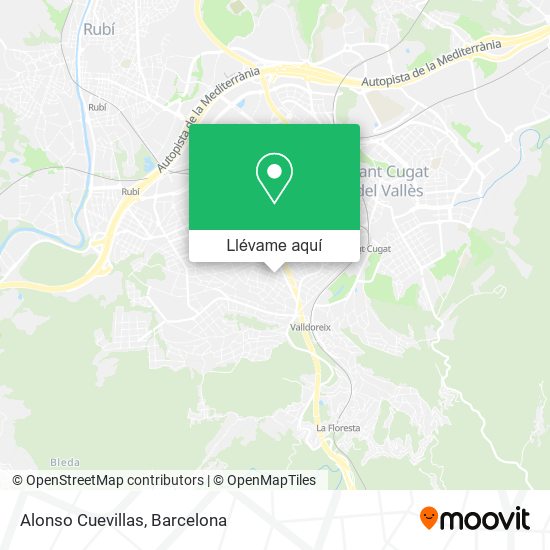 Mapa Alonso Cuevillas