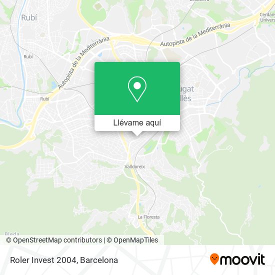 Mapa Roler Invest 2004