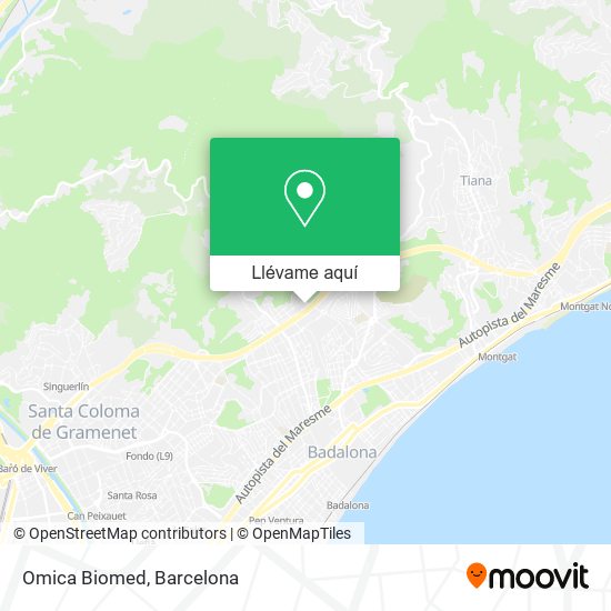 Mapa Omica Biomed