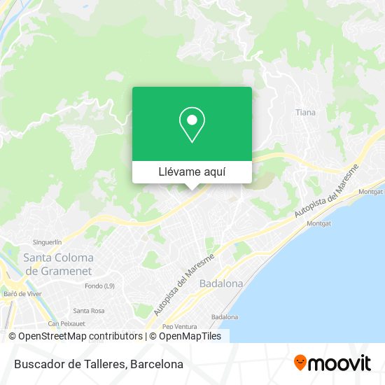 Mapa Buscador de Talleres