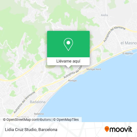Mapa Lidia Cruz Studio