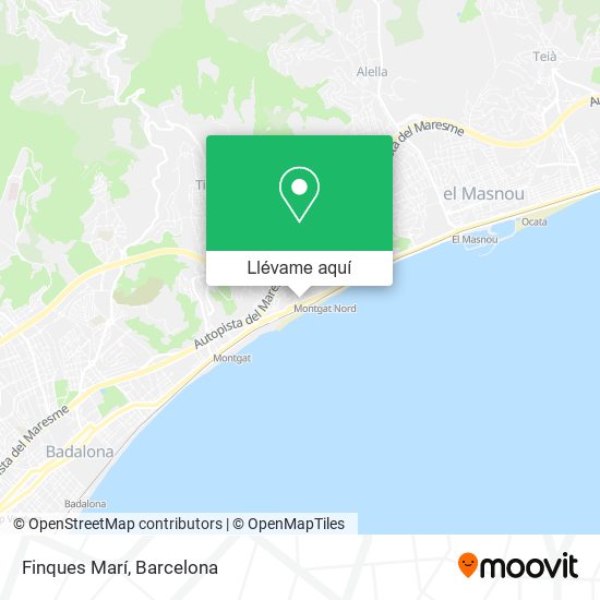 Mapa Finques Marí