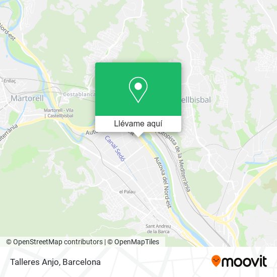 Mapa Talleres Anjo
