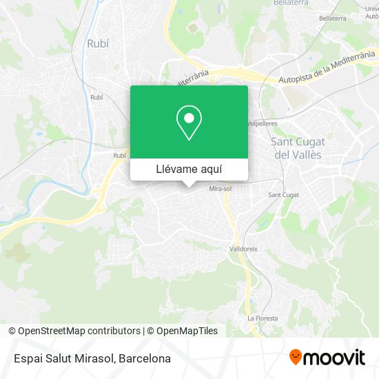 Mapa Espai Salut Mirasol