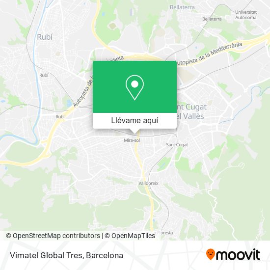 Mapa Vimatel Global Tres