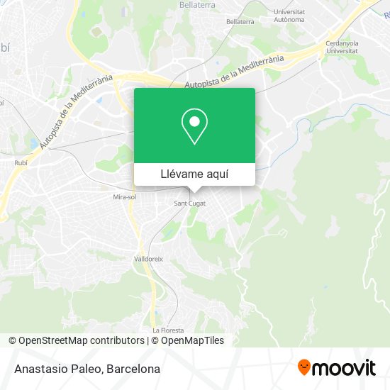 Mapa Anastasio Paleo