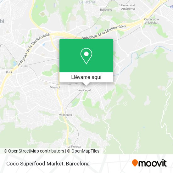 Mapa Coco Superfood Market