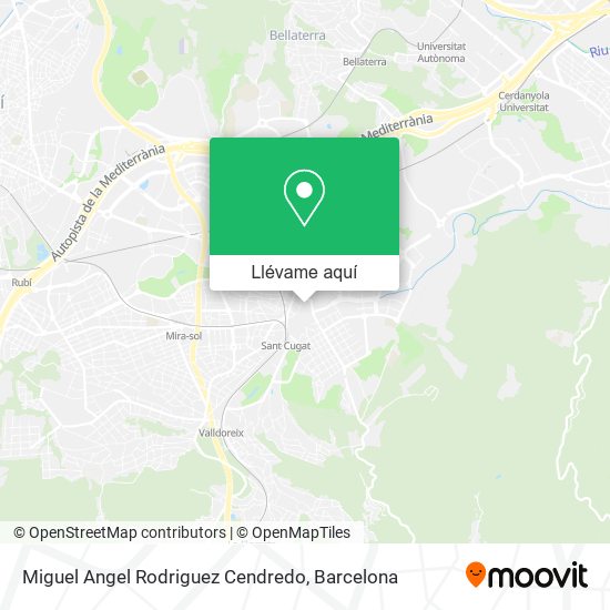 Mapa Miguel Angel Rodriguez Cendredo