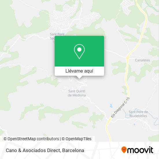 Mapa Cano & Asociados Direct