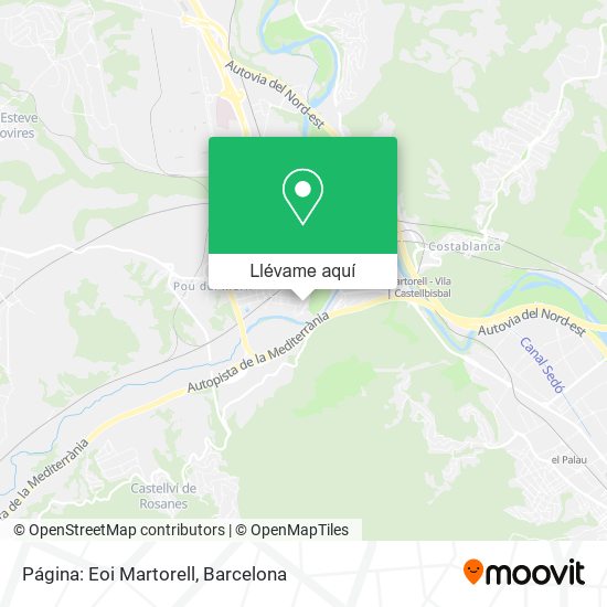 Mapa Página: Eoi Martorell