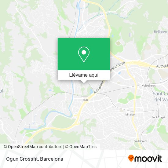 Mapa Ogun Crossfit