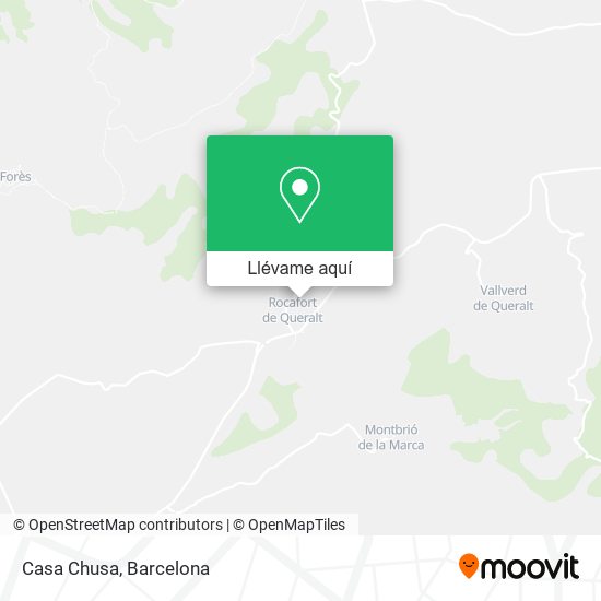 Mapa Casa Chusa