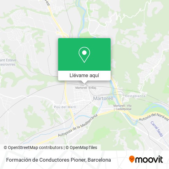 Mapa Formación de Conductores Pioner