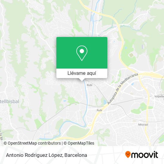 Mapa Antonio Rodriguez López