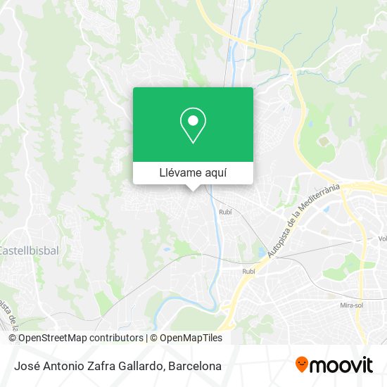 Mapa José Antonio Zafra Gallardo