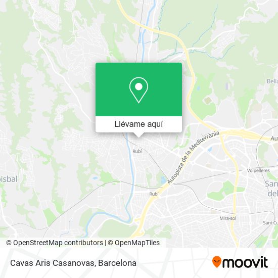 Mapa Cavas Aris Casanovas