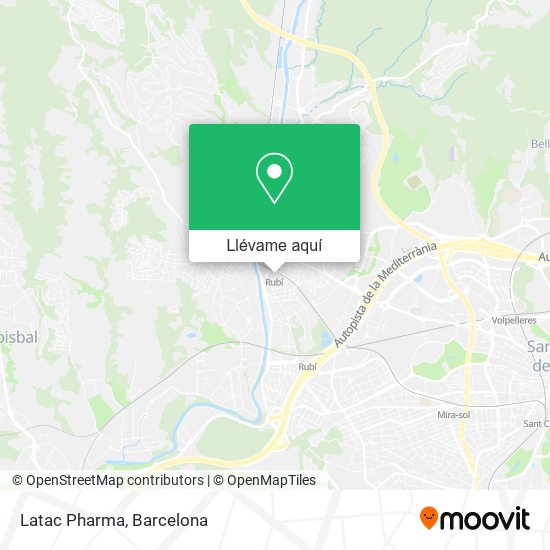 Mapa Latac Pharma