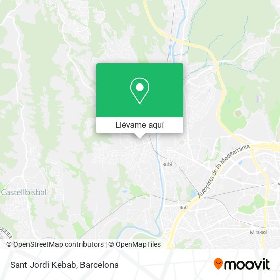 Mapa Sant Jordi Kebab