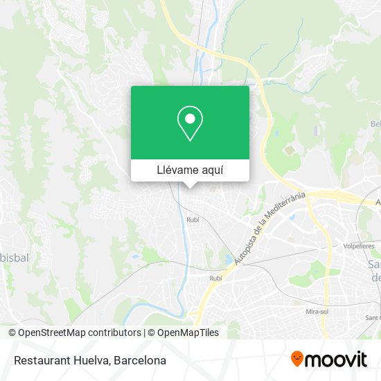Mapa Restaurant Huelva