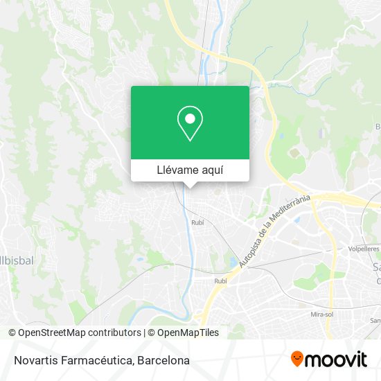 Mapa Novartis Farmacéutica