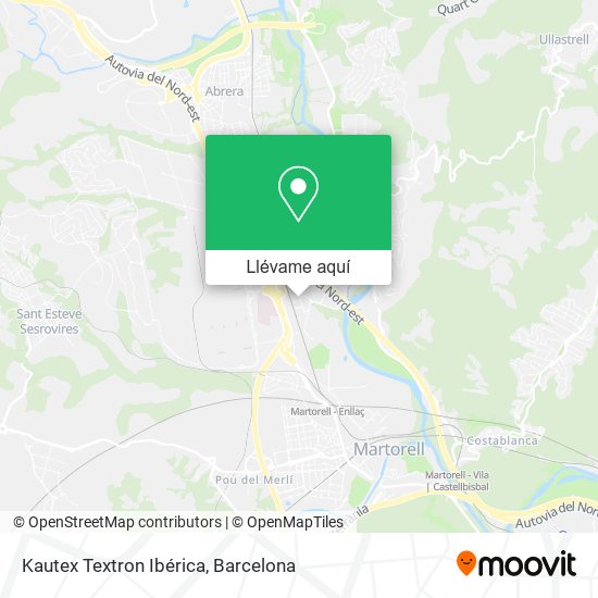 Mapa Kautex Textron Ibérica