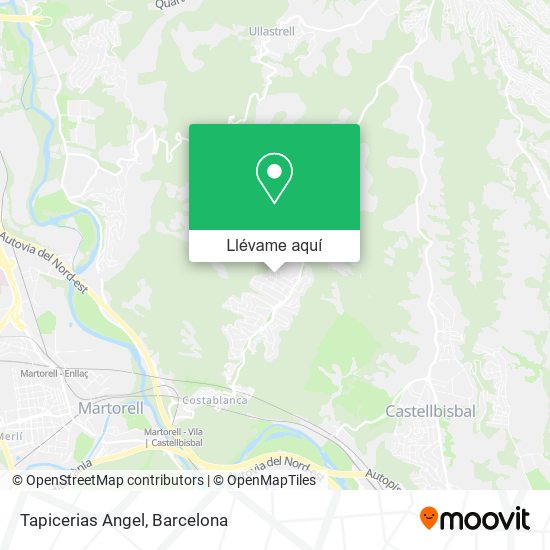 Mapa Tapicerias Angel