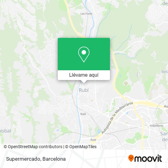 Mapa Supermercado