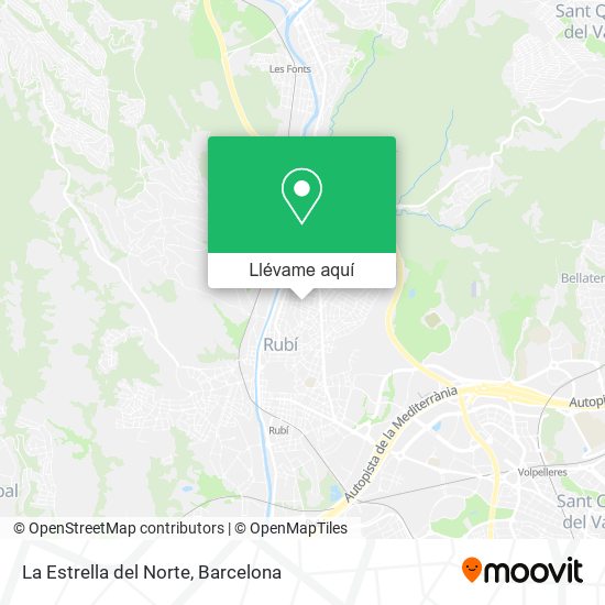 Mapa La Estrella del Norte