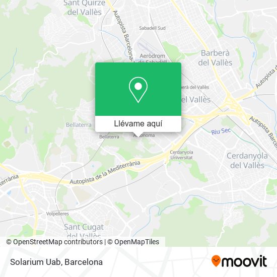 Mapa Solarium Uab